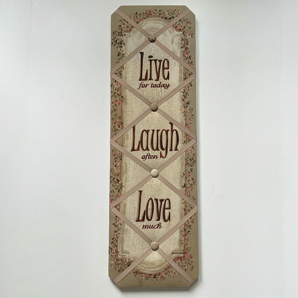 Fabric Memo & Photo Board